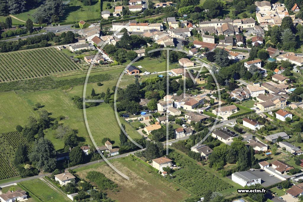 Photo arienne de Saint-Magne-de-Castillon (Expert)