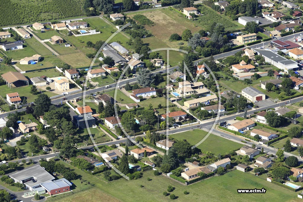 Photo arienne de Saint-Magne-de-Castillon (la Pinette)