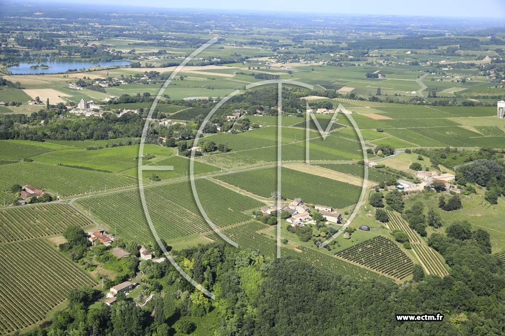 Photo arienne de Saint-Pey-de-Castets (Restey)