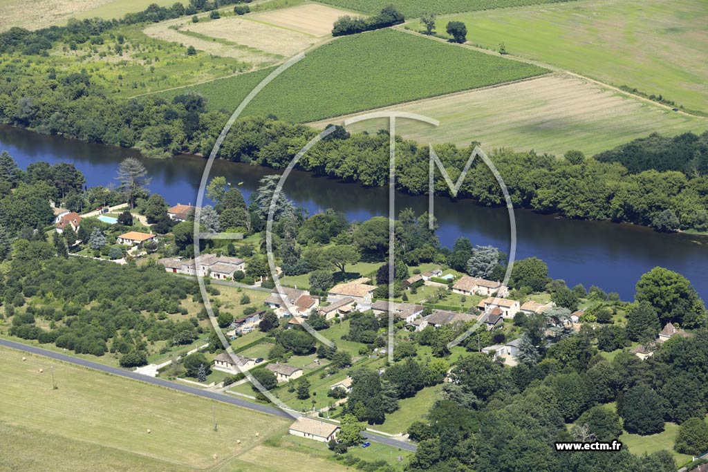 Photo arienne de Saint-Seurin-de-Prats