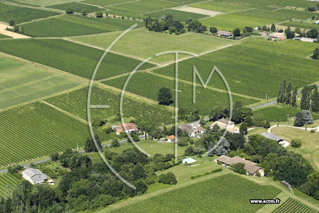 Photo arienne de Sainte-Radegonde (Vert Bois)