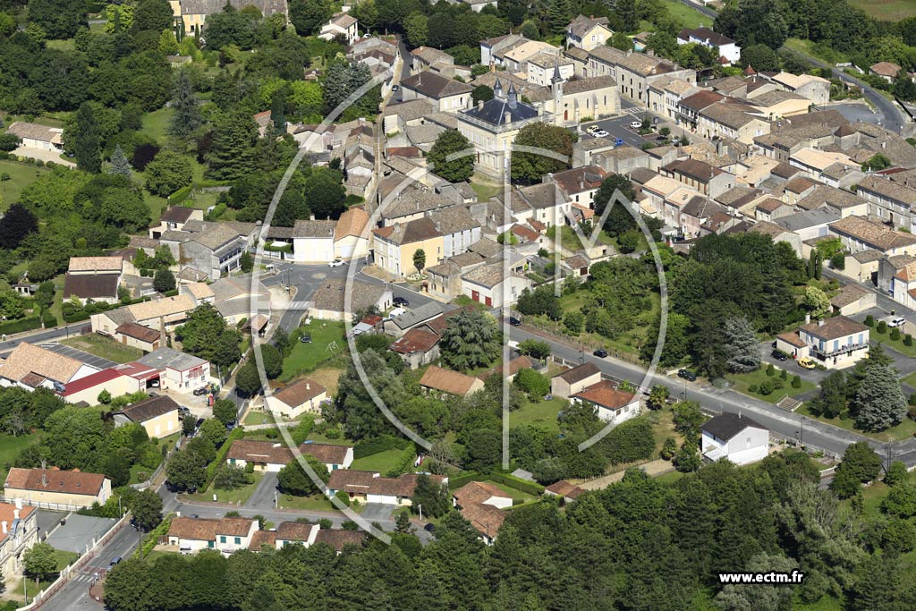 Photo arienne de Villefranche-de-Lonchat