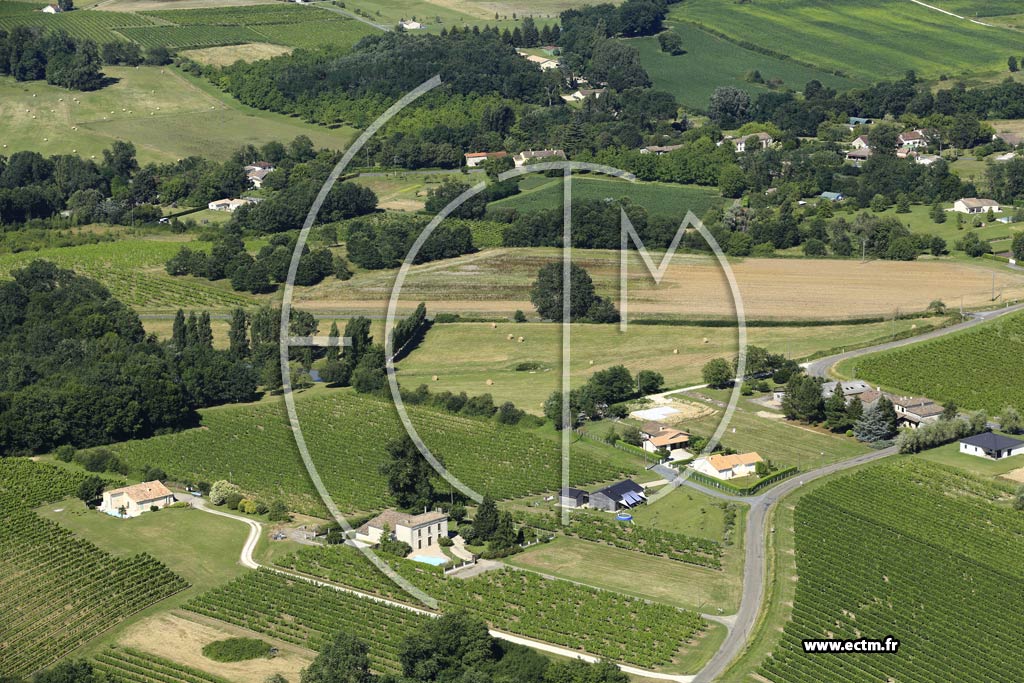 Photo arienne de Fougueyrolles (Peyre)