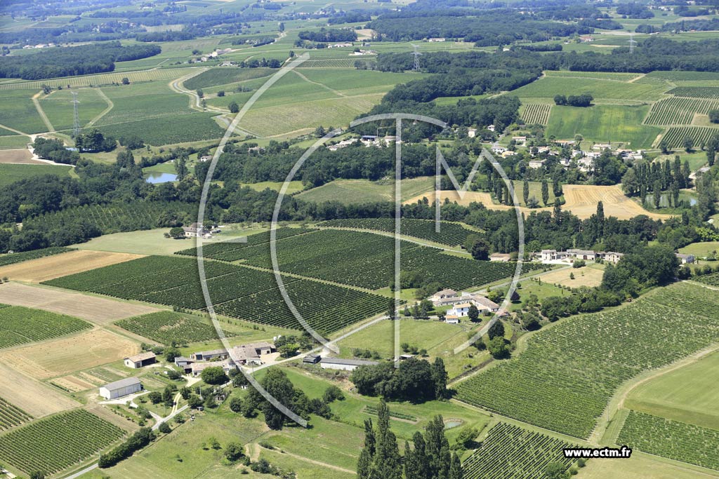 Photo arienne de Les Lves-et-Thoumeyragues (les Bramants)