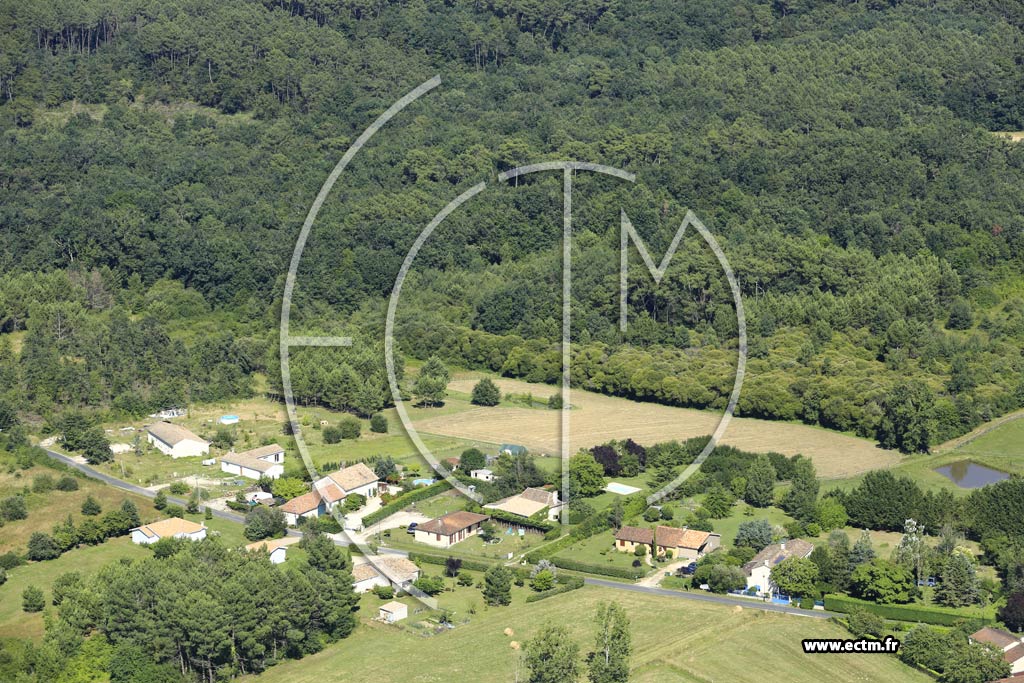Photo arienne de Monfaucon