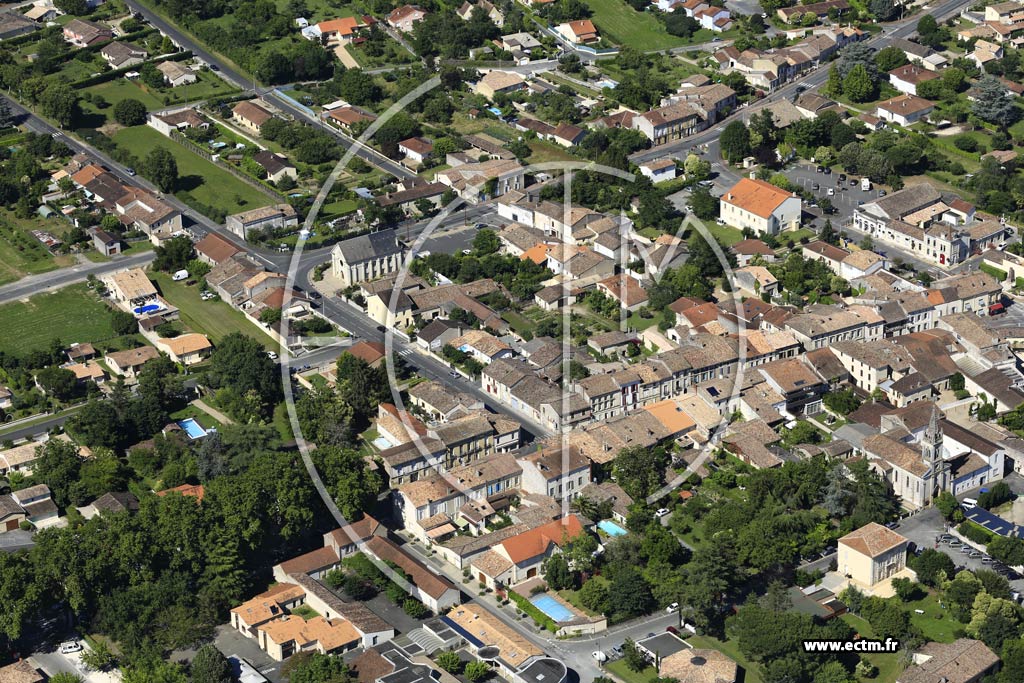 Photo arienne de Port-Sainte-Foy-et-Ponchapt