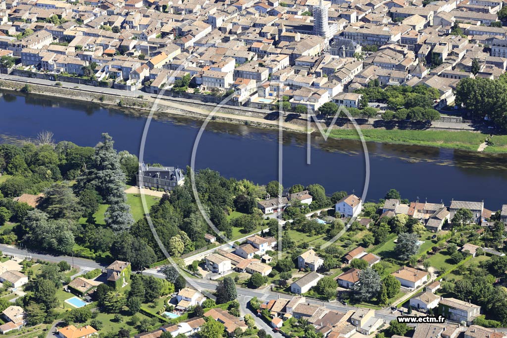 Photo arienne de Port-Sainte-Foy-et-Ponchapt
