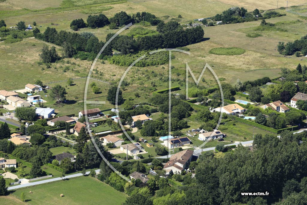 Photo arienne de Port-Sainte-Foy-et-Ponchapt (la Boriette)