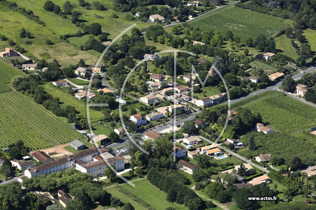Photo arienne de Port-Sainte-Foy-et-Ponchapt (les Bardoulets)