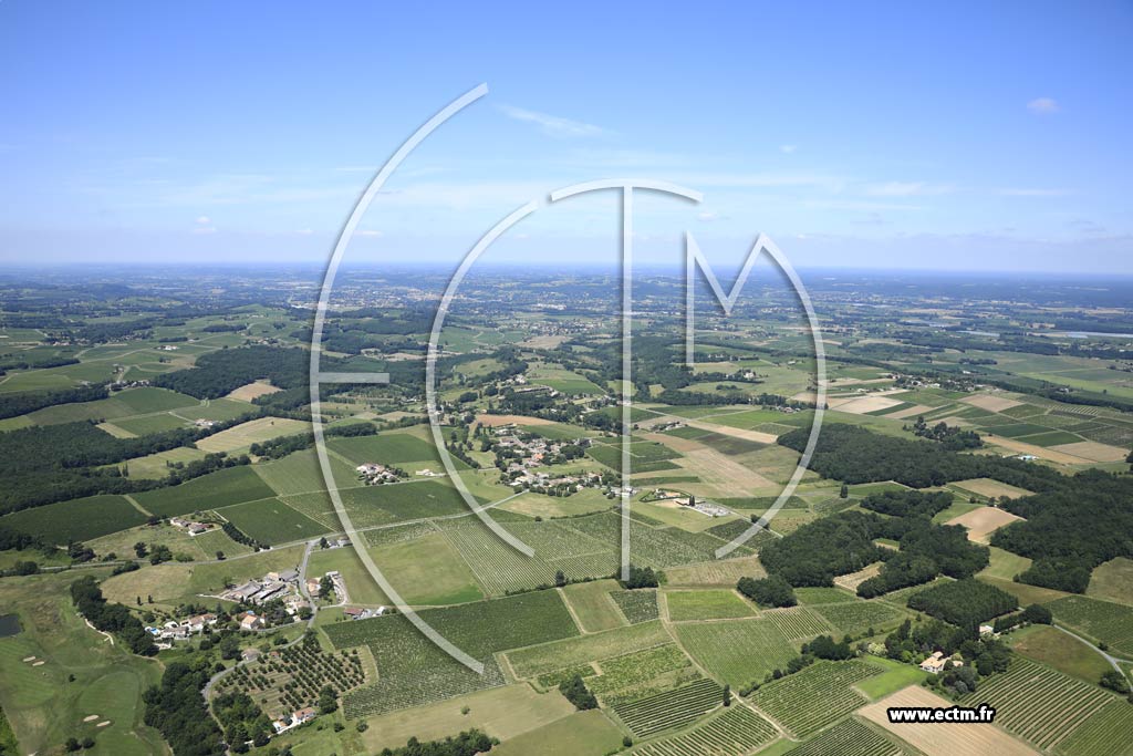 Photo arienne de Razac-de-Saussignac