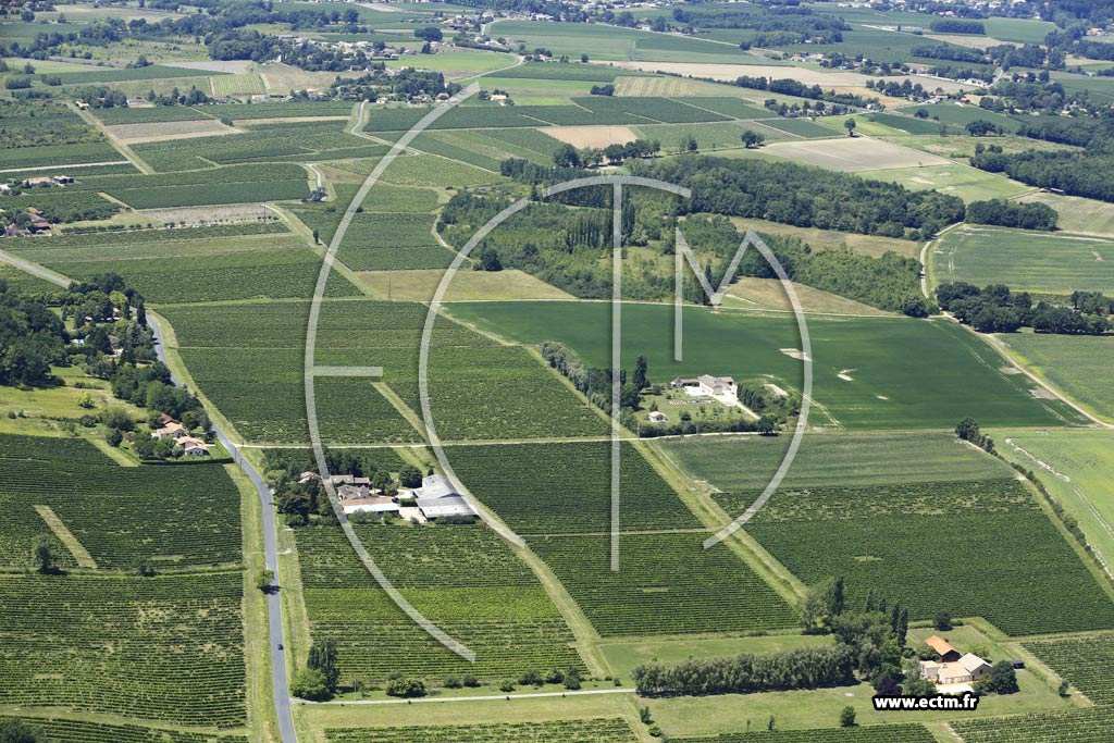Photo arienne de Razac-de-Saussignac (au Vignoble)
