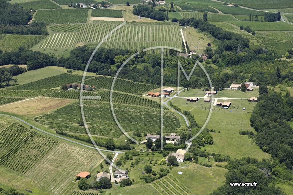 Photo arienne de Razac-de-Saussignac (la Maurigne)