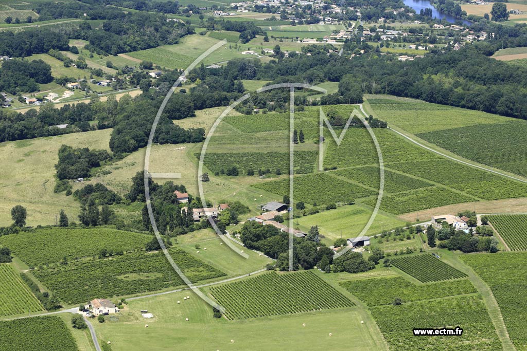 Photo arienne de Saint-Andr-et-Appelles (les Philippons)
