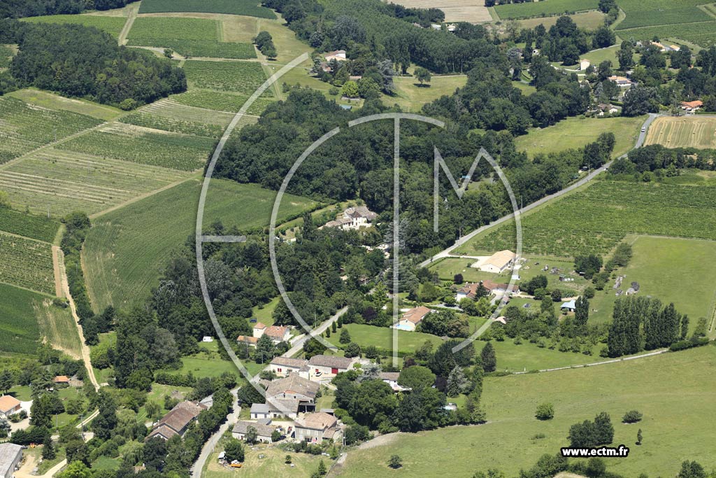Photo arienne de Saint-Andr-et-Appelles (les Sandaux)