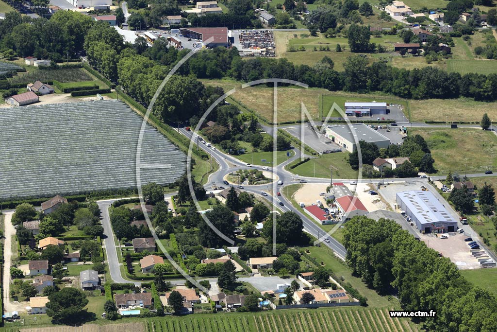 Photo arienne de Saint-Avit-Saint-Nazaire (la Gurenne)