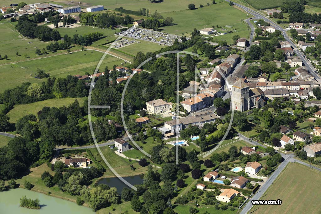 Photo arienne de Saint-Mard-de-Guron