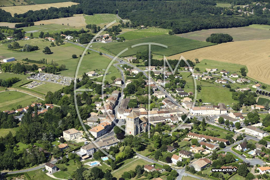 Photo arienne de Saint-Mard-de-Guron
