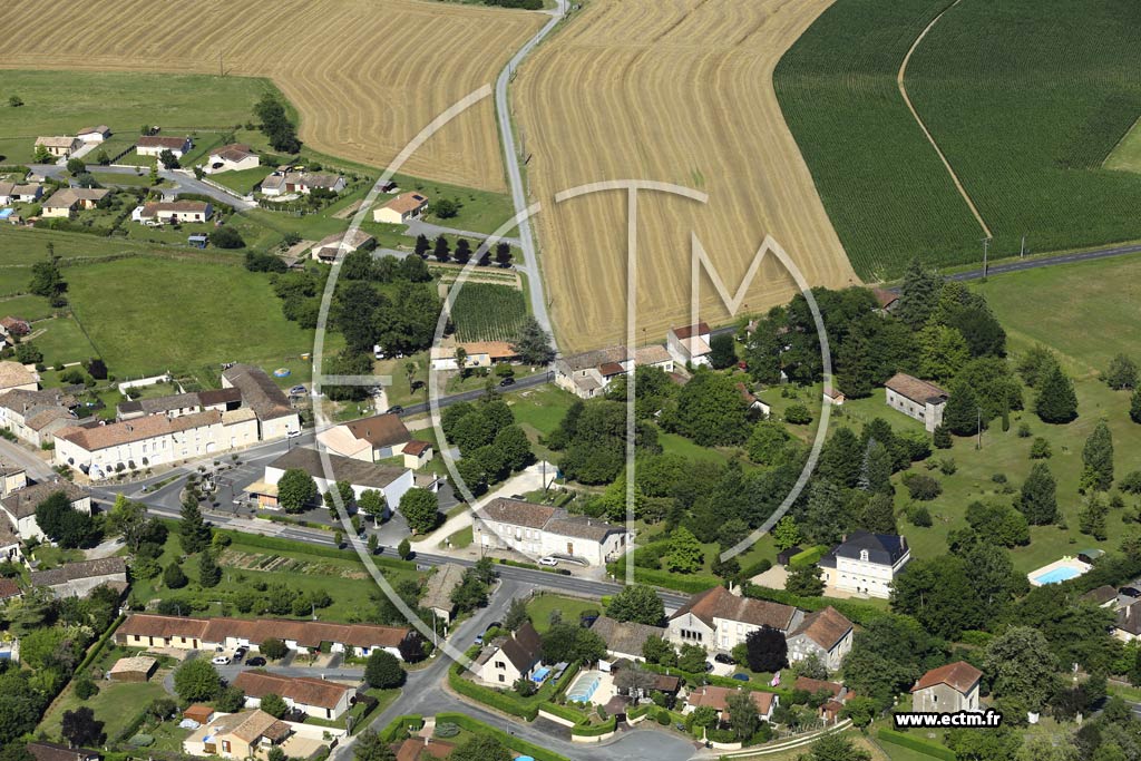 Photo arienne de Saint-Mard-de-Guron