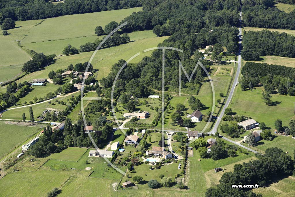 Photo arienne de Saint-Remy (la Mouthe)