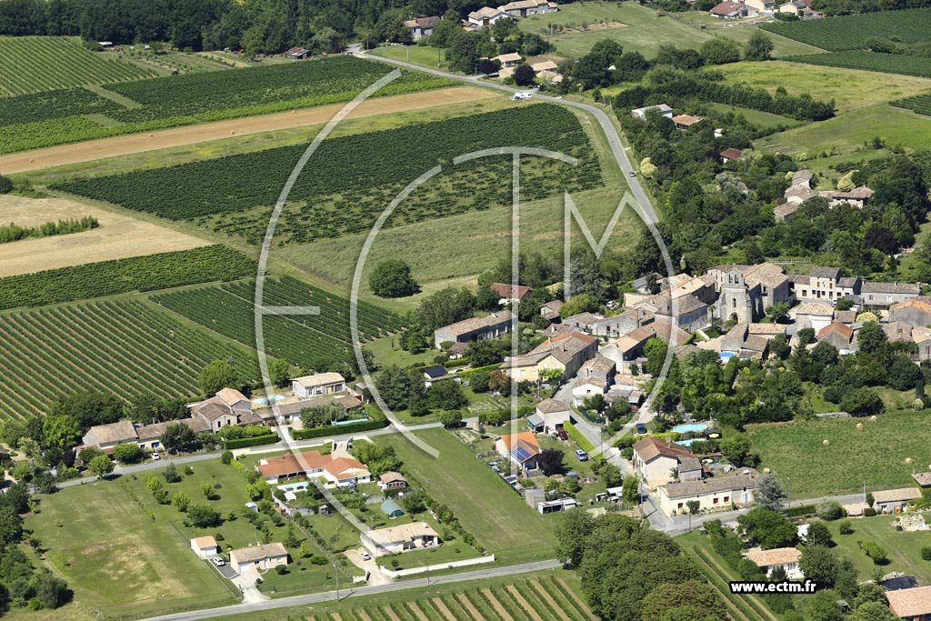 Photo arienne de Saint-Vivien