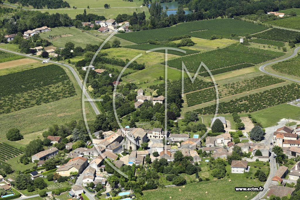 Photo arienne de Saint-Vivien