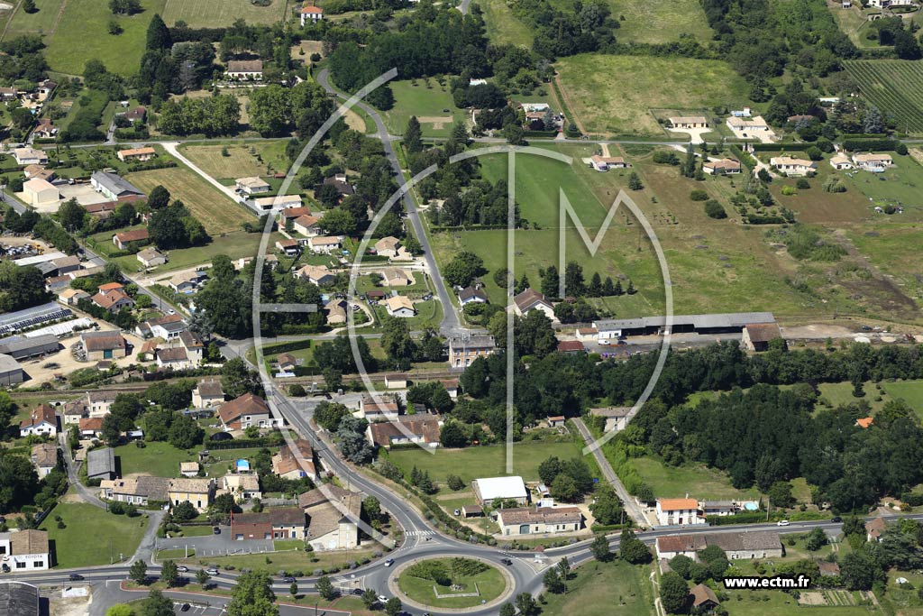 Photo arienne de Vlines (les Raux)