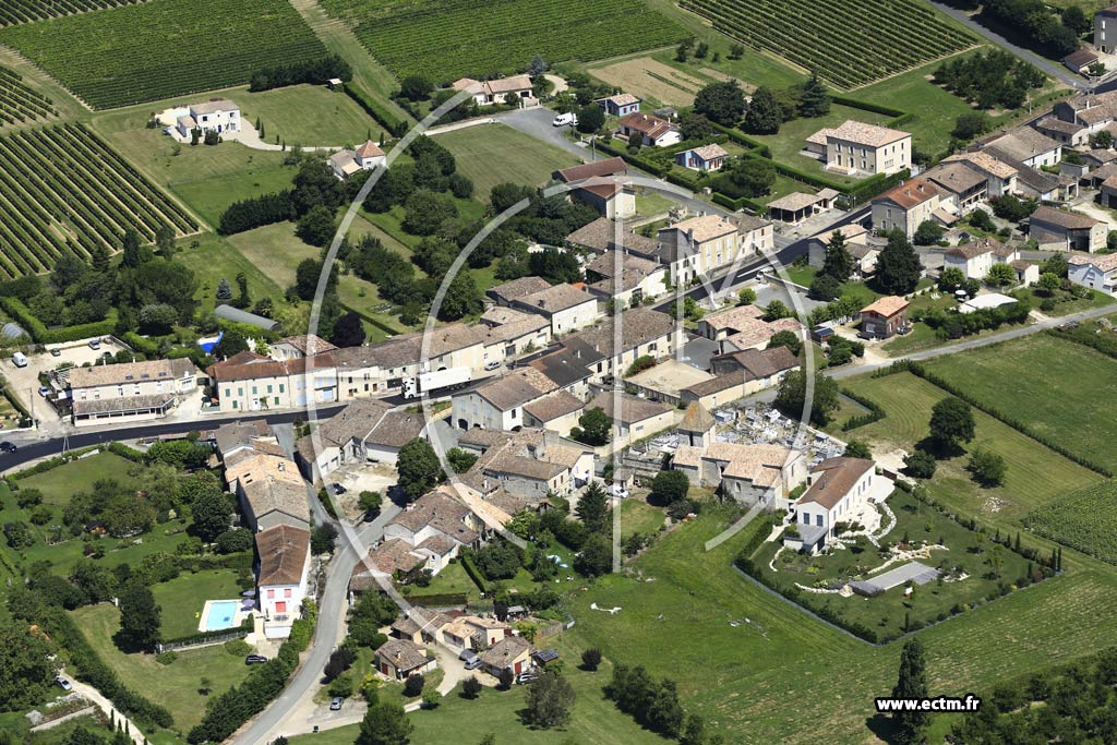 Photo arienne de Villeneuve-de-Duras