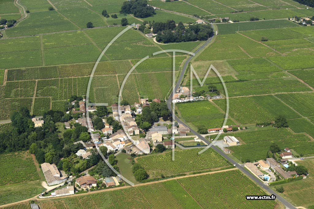 Photo arienne de Barsac (la Pinesse)
