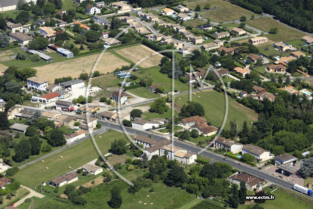 Photo arienne de Gironde-sur-Dropt