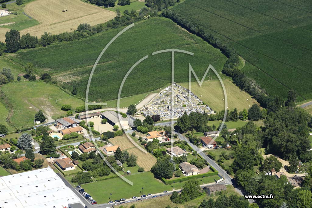 Photo arienne de Gironde-sur-Dropt