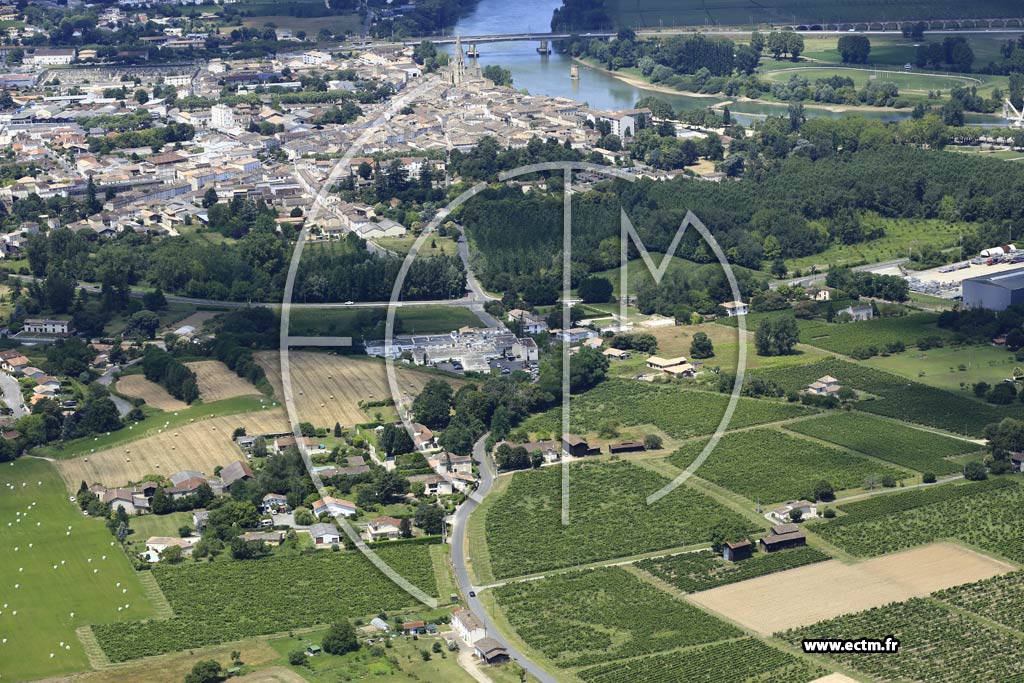 Photo arienne de Langon (la Carrelasse)