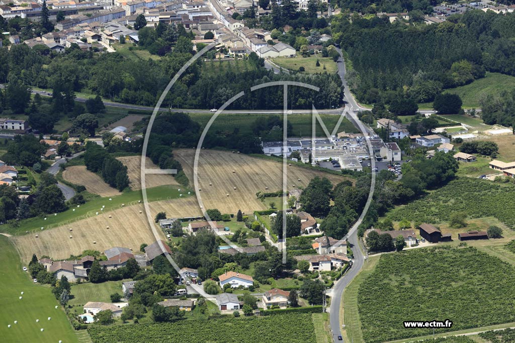 Photo arienne de Langon (la Carrelasse)