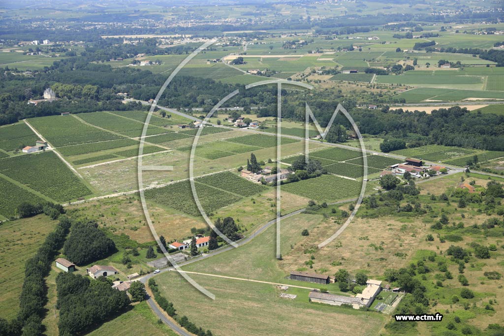 Photo arienne de Langon (le Barrail)