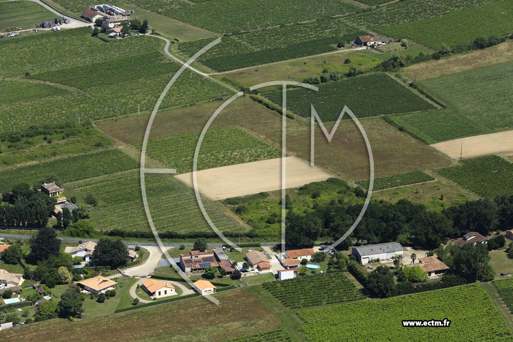Photo arienne de Loupiac (Madrelle)