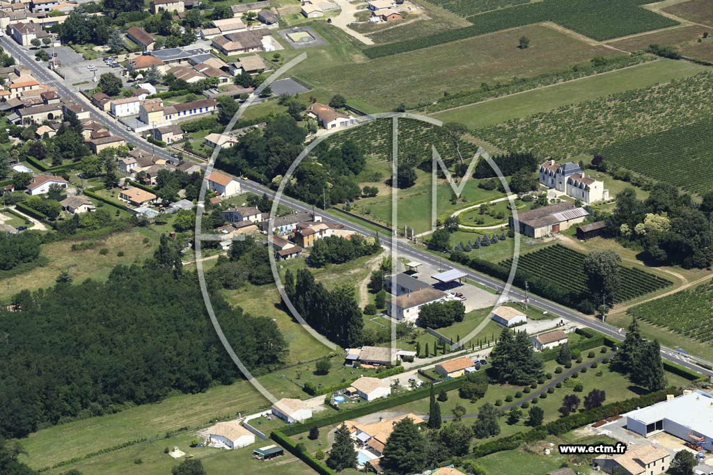 Photo arienne de Saint-Maixant (les Nougueyries)