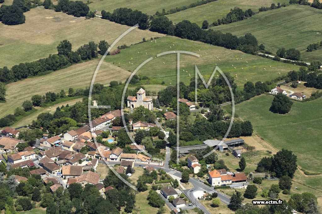 Photo arienne de Bourg-du-Bost