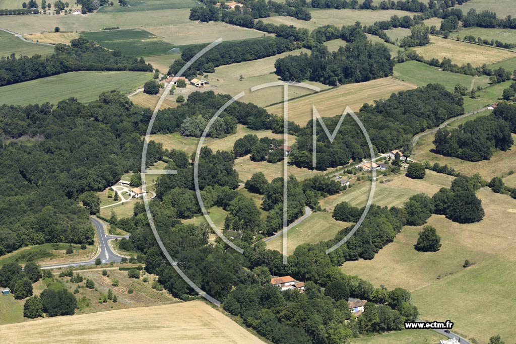 Photo arienne de Bourg-du-Bost (Chantemerle)
