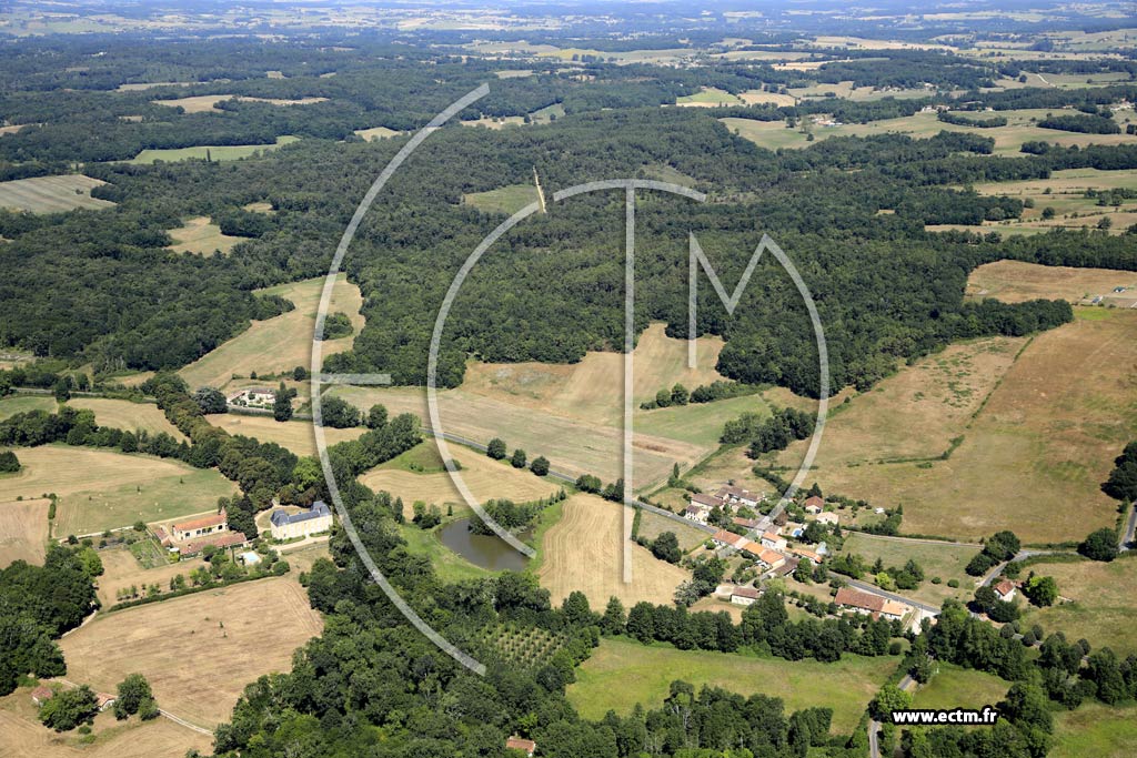 Photo arienne de La Jemaye-Ponteyraud (Ponteyraud)