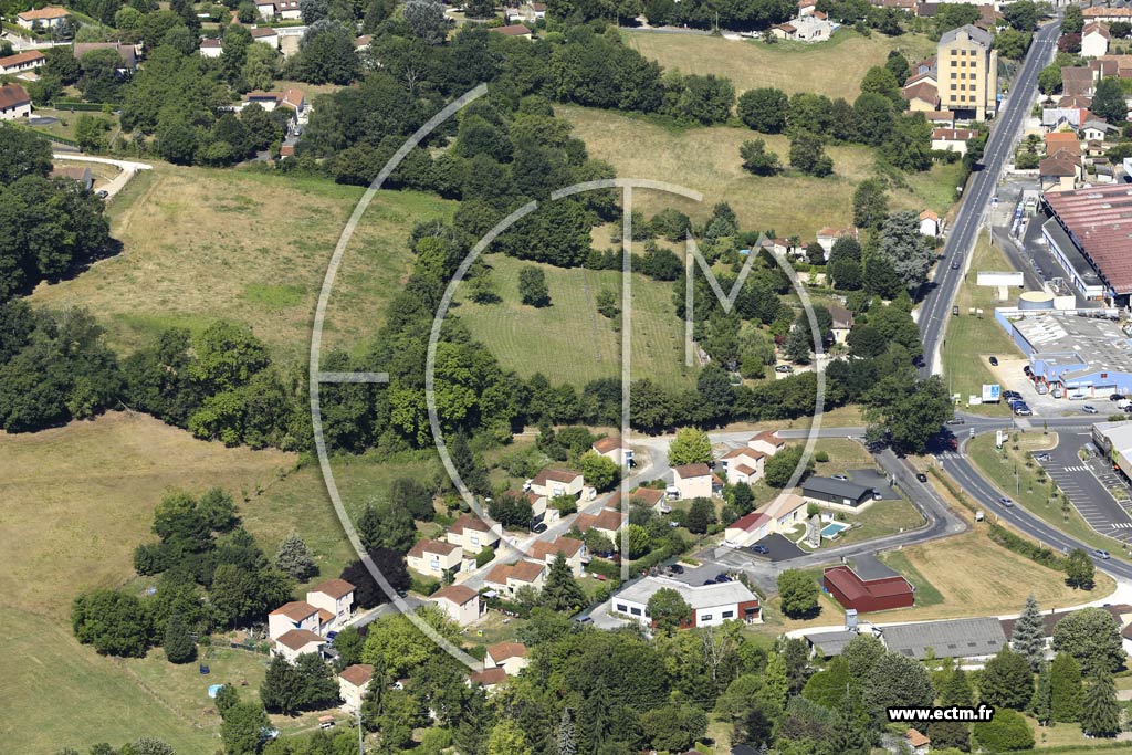Photo arienne de Ribrac (Lotissement Puy Est)