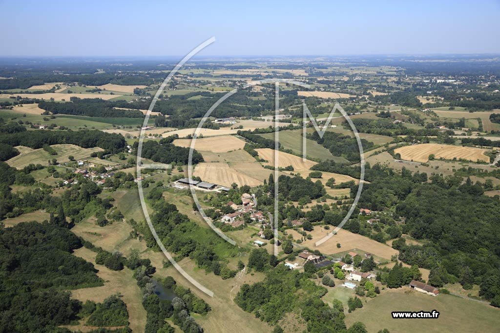 Photo arienne de Saint-Martin-de-Ribrac (Senzelles)