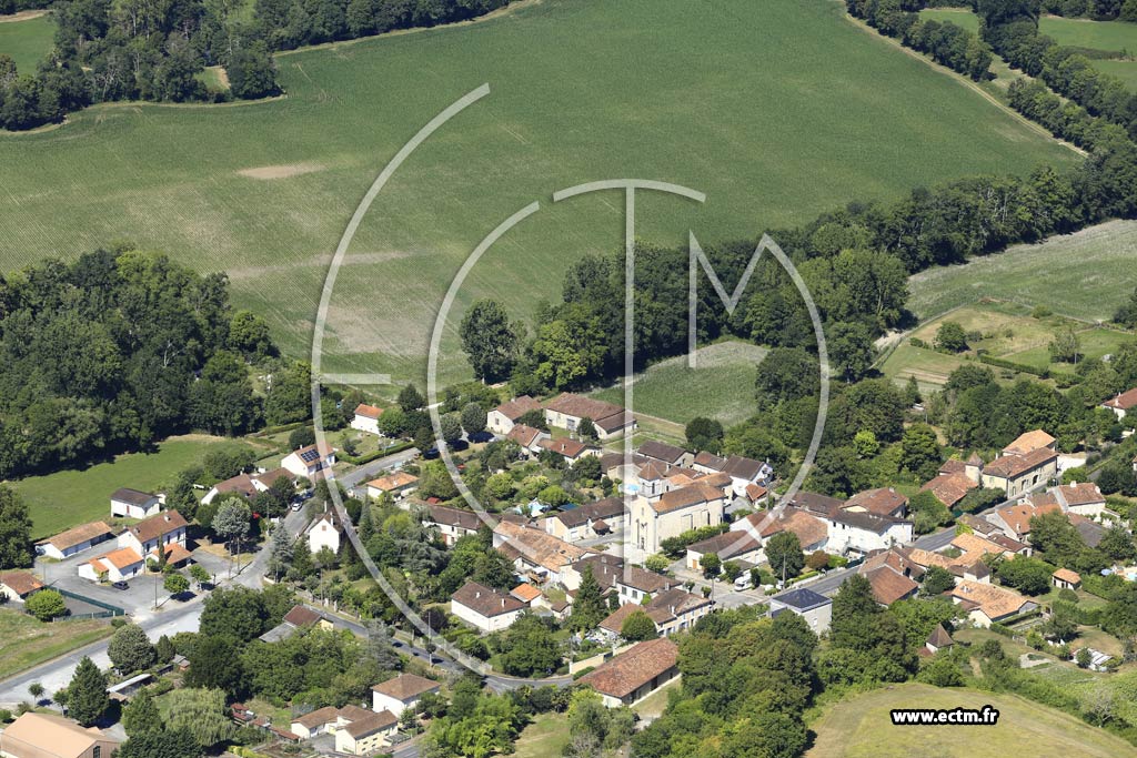 Photo arienne de Saint-Mard-de-Drne
