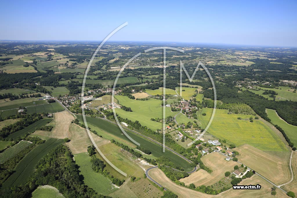 Photo arienne de Saint-Mard-de-Drne (les Barthoumeries)