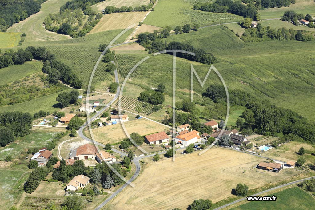 Photo arienne de Saint-Pardoux-de-Drne (Puytier)