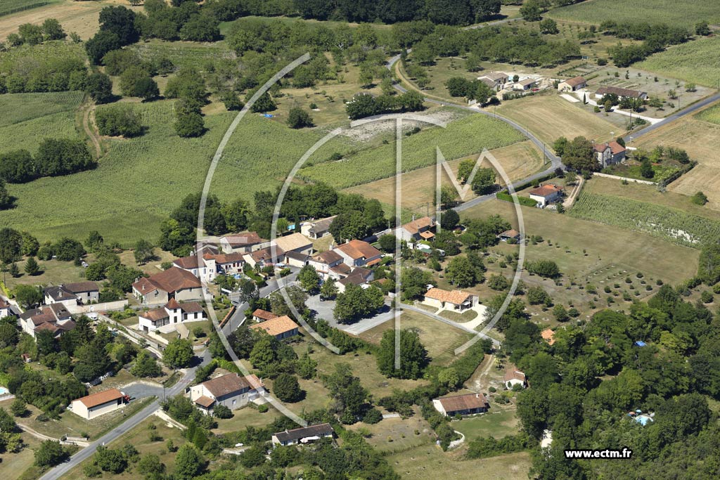 Photo arienne de Saint-Victor