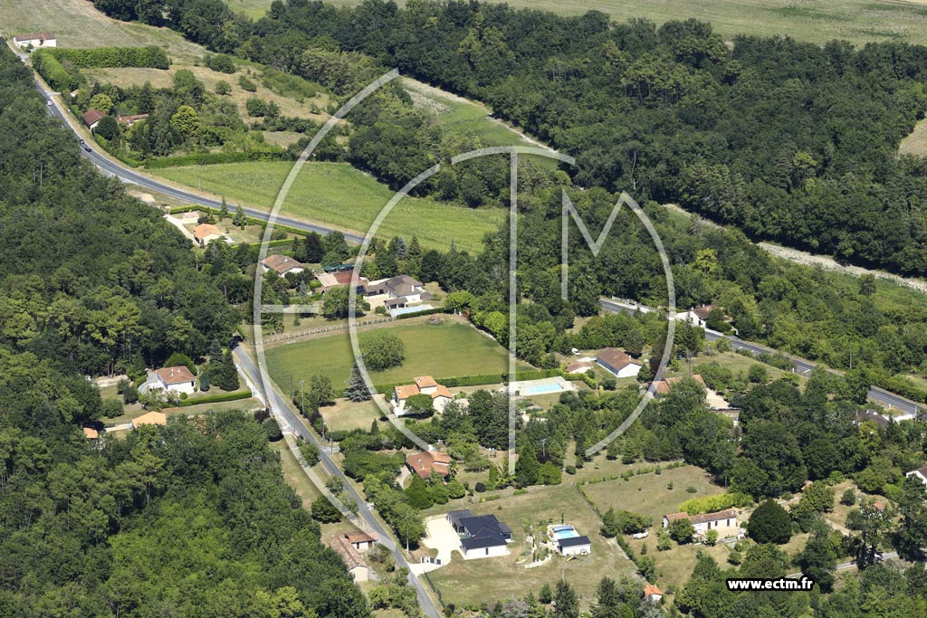 Photo arienne de Villetoureix (A la Route)