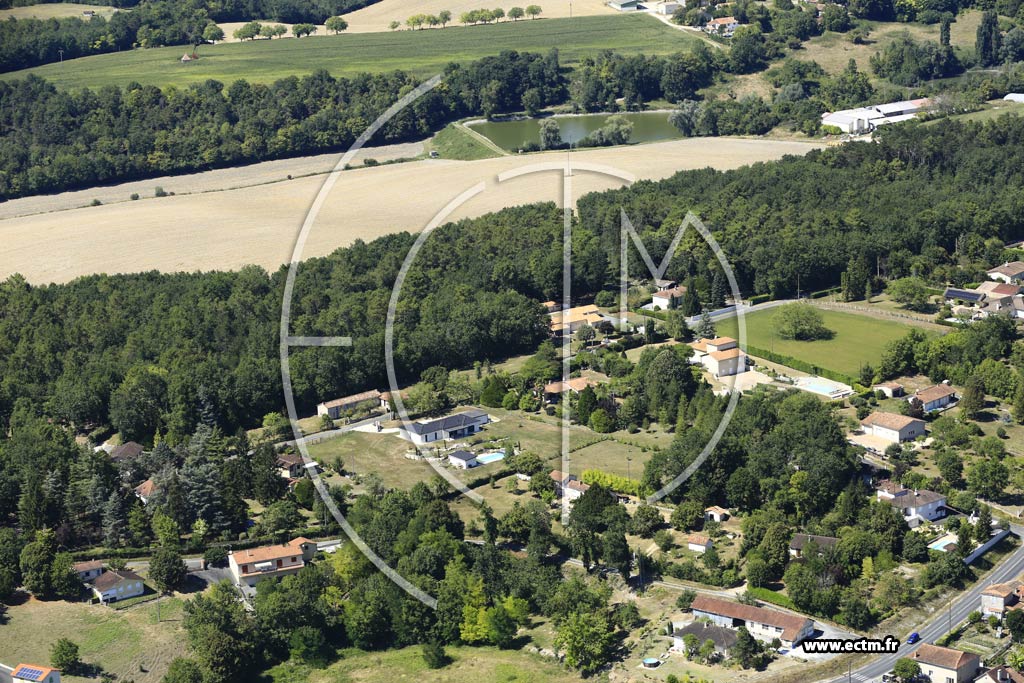 Photo arienne de Villetoureix (A la Route)