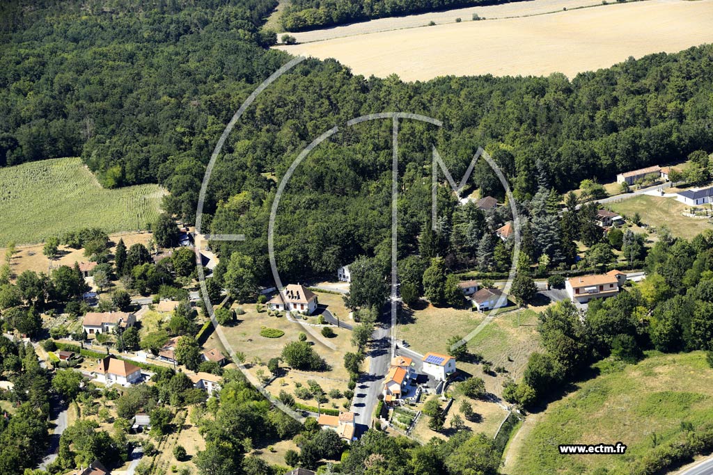 Photo arienne de Villetoureix (A la Route)