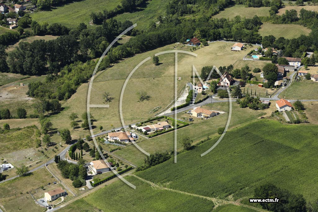 Photo arienne de Villetoureix (Gagnepot)