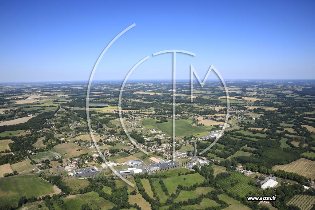 Photo arienne de Villetoureix (la Borie)