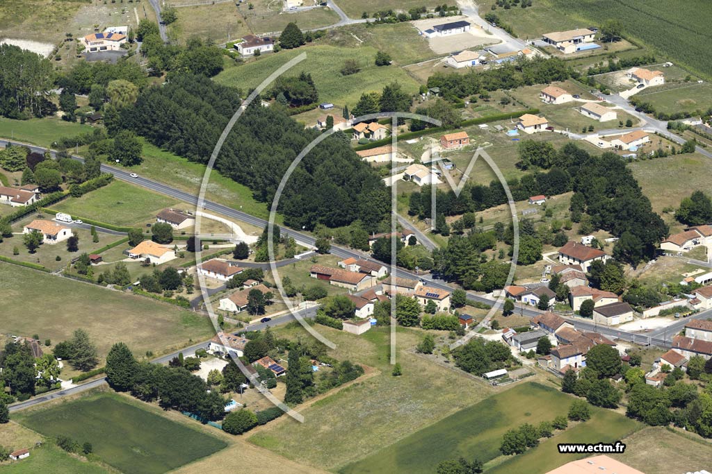 Photo arienne de Villetoureix (la Borie)
